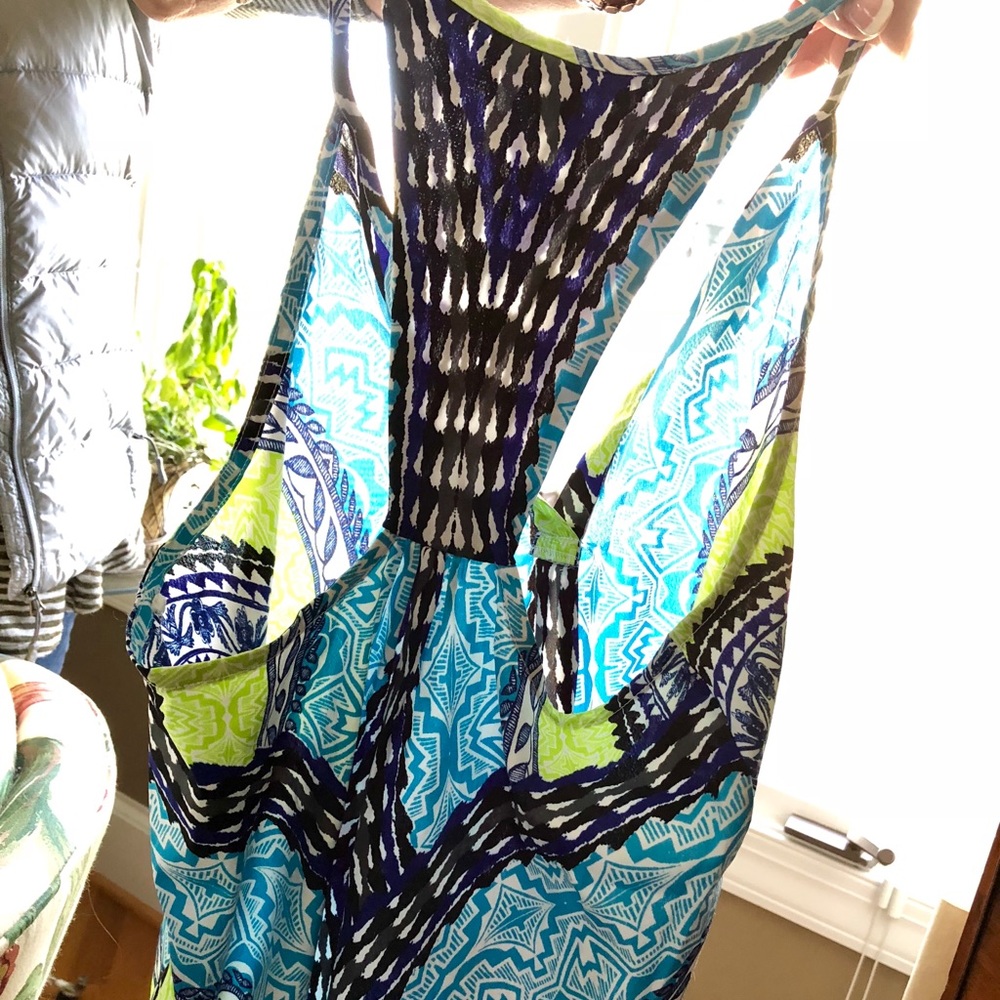 Patterned Silk Tank - Picture 2 of 4
